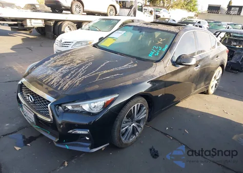 2020 Infiniti Q50 Sport z USA, uszkodzony, nr VIN JN1EV7AP4LM200388